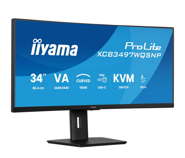 IIYAMA ProLite XCB3497WQSNP-B1 - 1329674 - zdjęcie 2